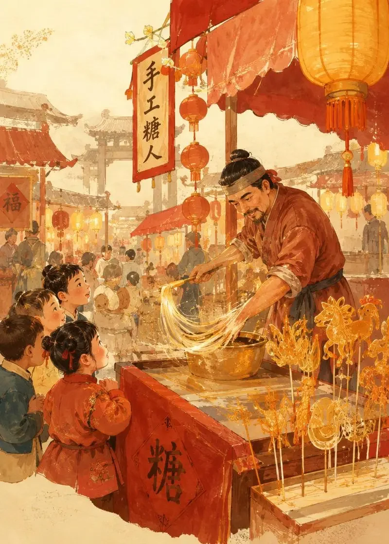 糖丝绕城记配图