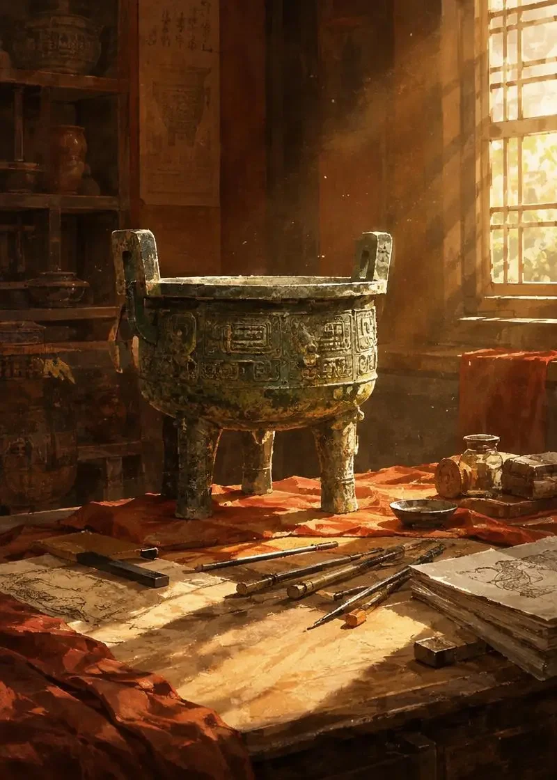 《旧影别鼎》原创短剧封面小图